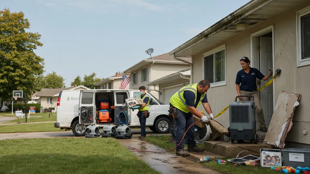 Water Damage Restoration in Rush, KY near me